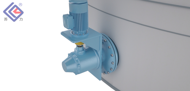 خلاط دخول جانبي 1.1 كيلو وات 280 دورة في الدقيقة قم بتحريك خليط النفايات والماء