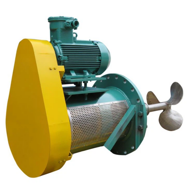 خلاط دخول جانبي من نوع الحزام لخزان التخزين